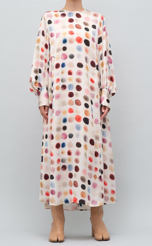 マルチカラードットワンピース