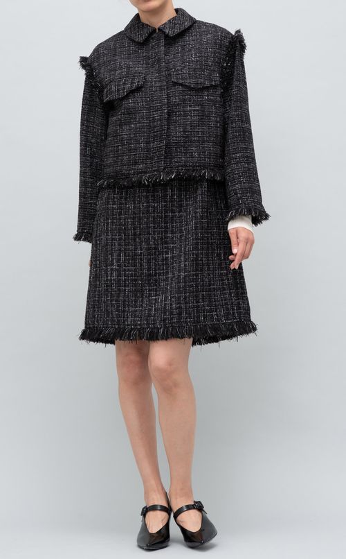 ツイードジャンパースカート