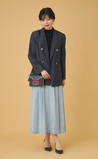 2wayコットンニットベスト