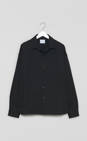 ウールステッチシャツ