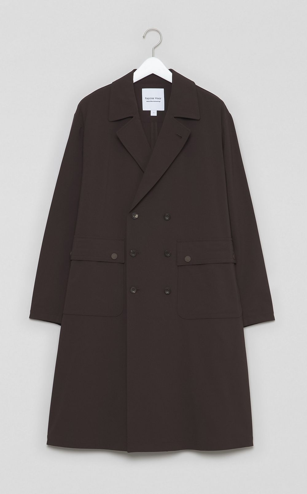 ソロテックスダブルブレストコート