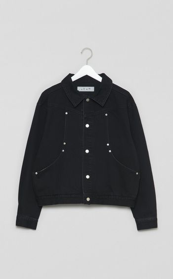 カーブポケットデニムジャケット