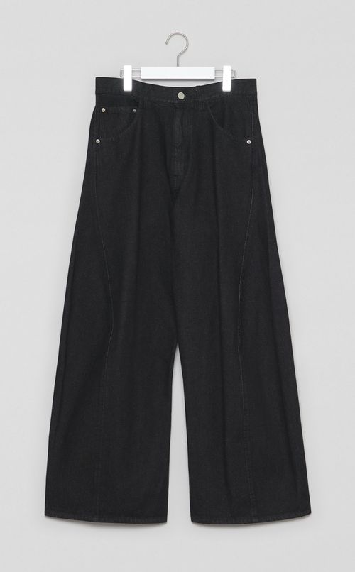 ツイストデニムパンツ