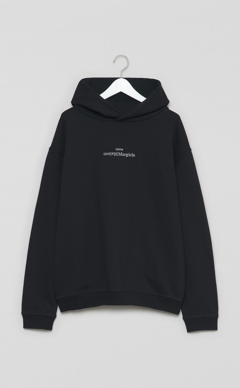 ロゴフード付プルオーバー