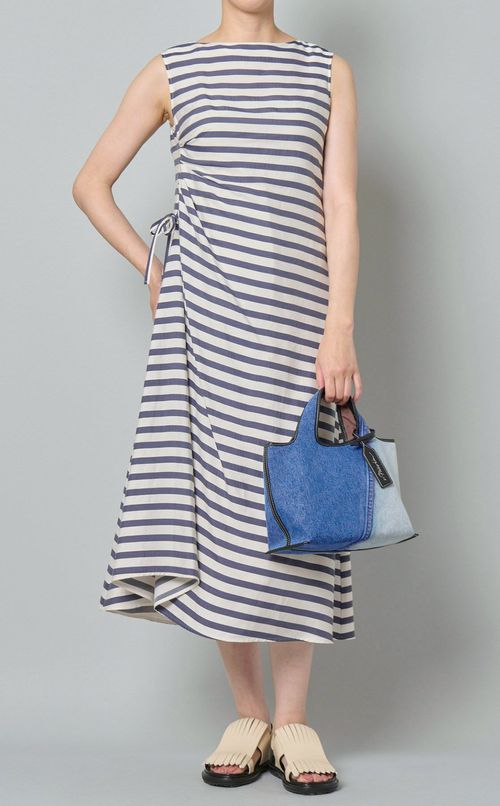 ウォッシュドデニムミニトートバッグ