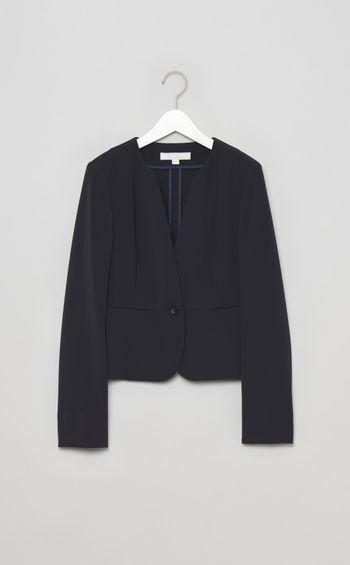 ストレッチノーカラージャケット