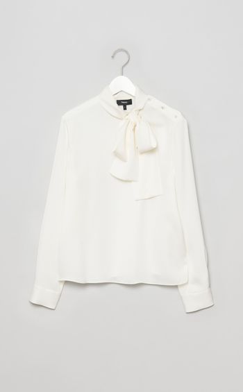 サイドボウタイブラウス