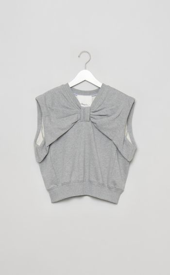 リボンドレープカットプルオーバー