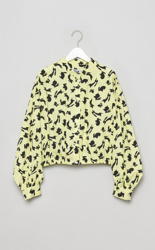 ラビットプリントシャツ