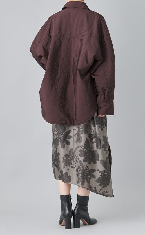 綿入りシャツブルゾン