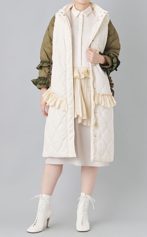 【reADdress】ロングダウンコート