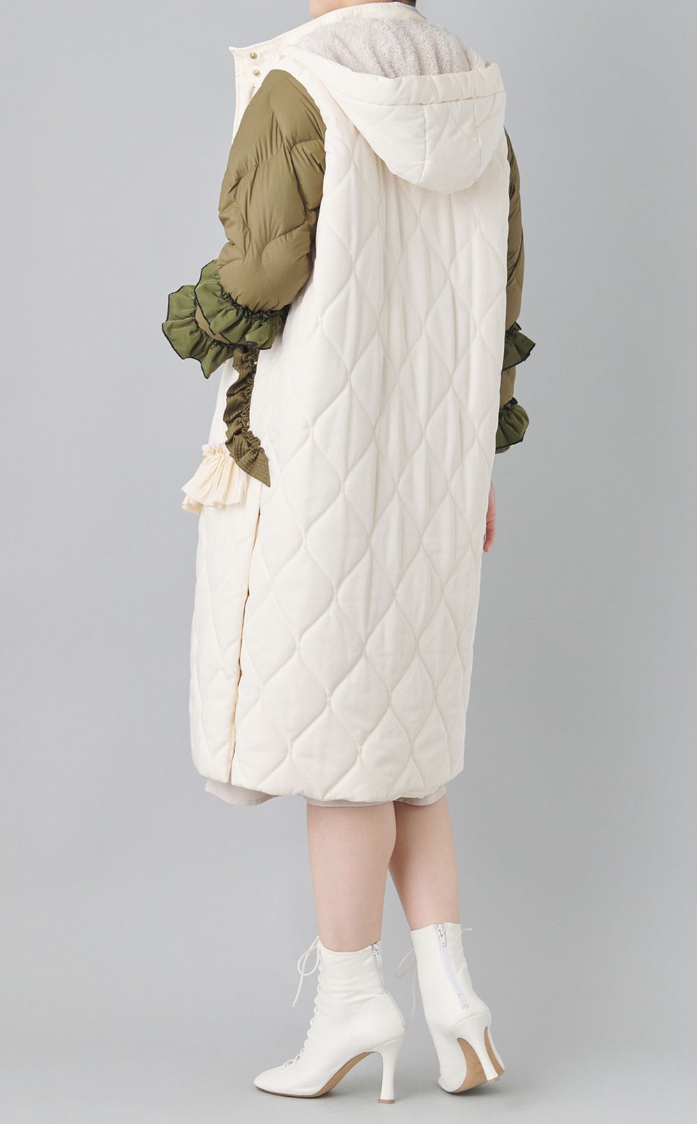 【reADdress】ロングダウンコート