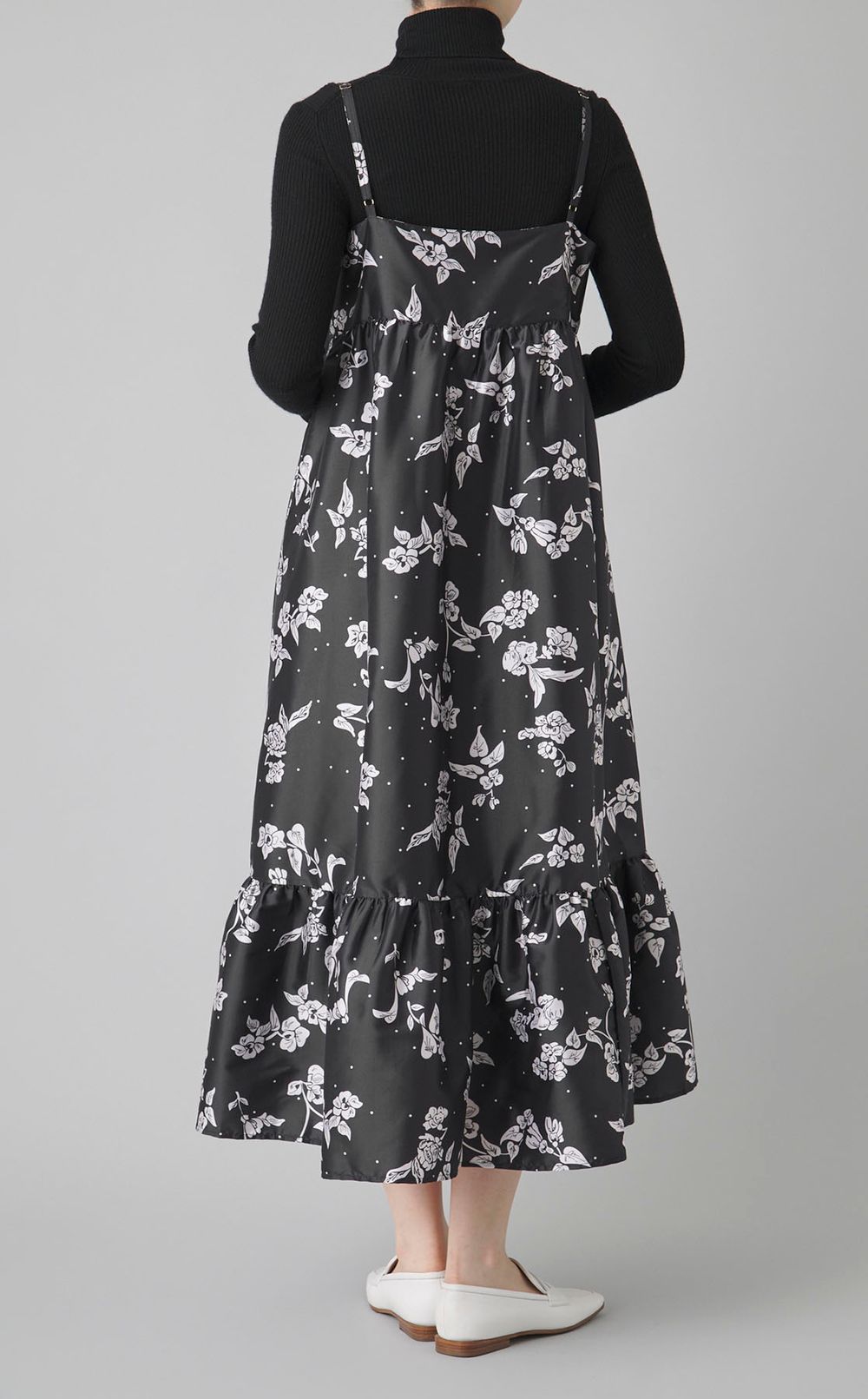 ポピーフラワープリントキャミワンピース