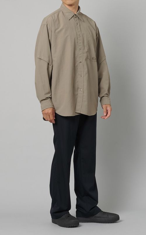 ナイロンエンライドシャツ