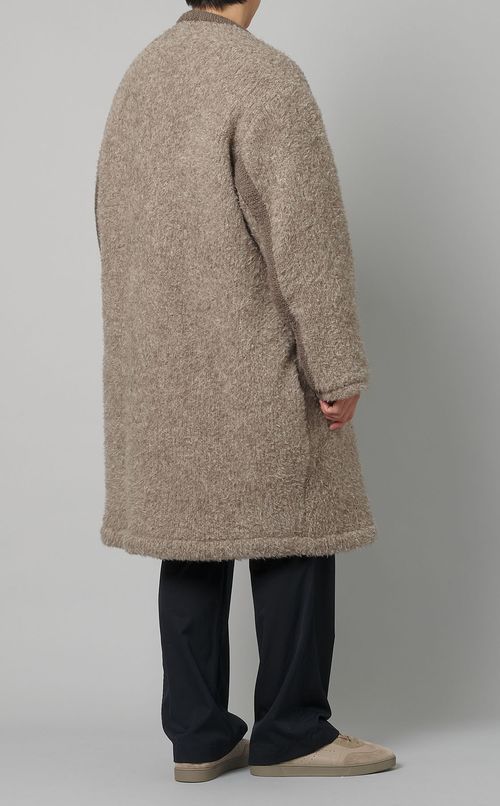 ノーカラーコート