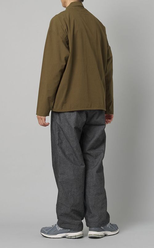 コットンウールデックシャツ