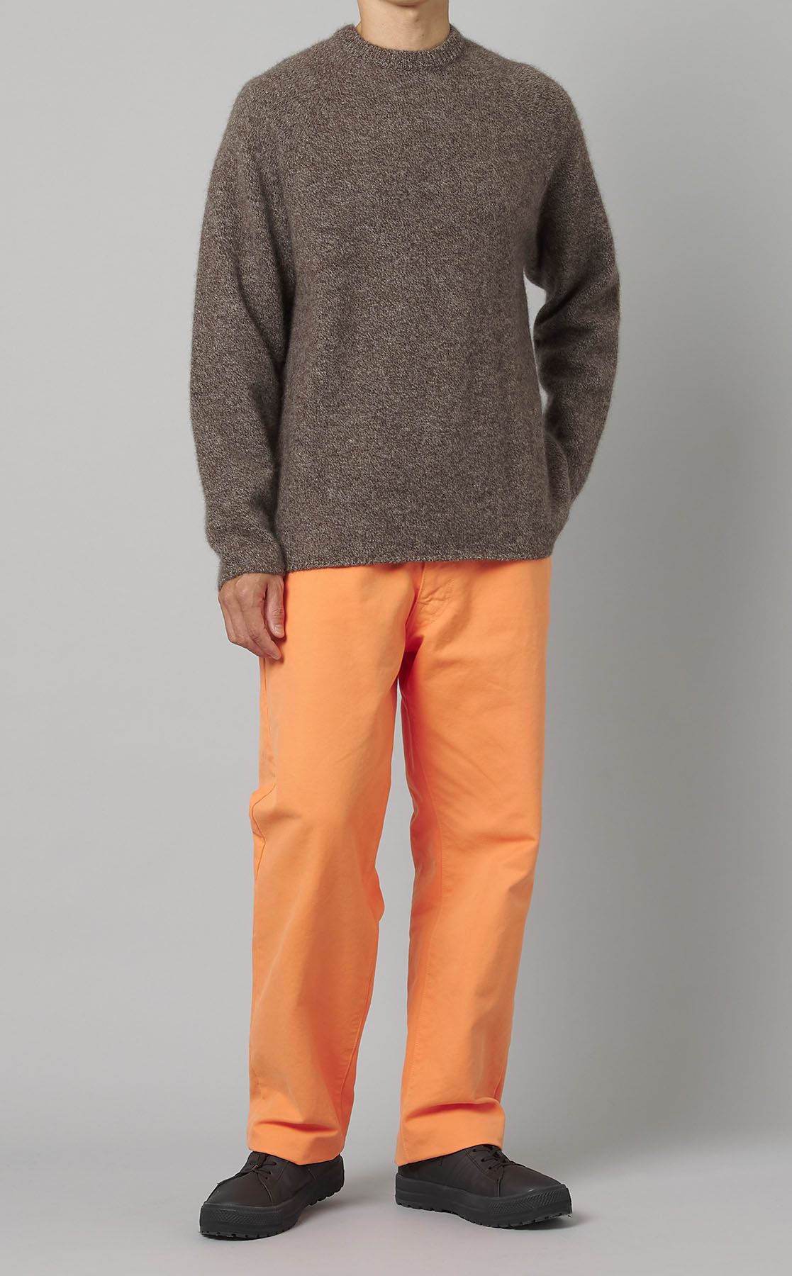 SIDE SLOPE｜ヤクプルオーバーニット