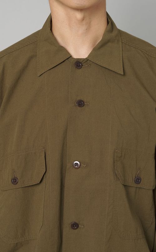 コットンウールデックシャツ