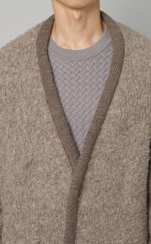 ノーカラーコート