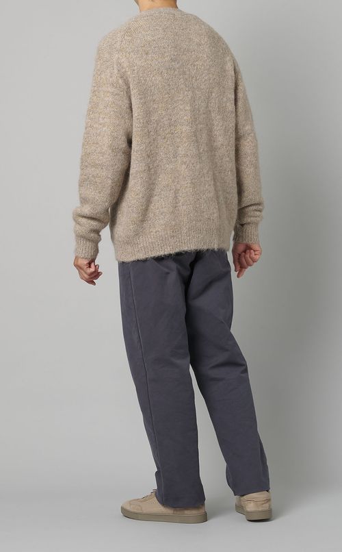 アルパカニットカーディガン