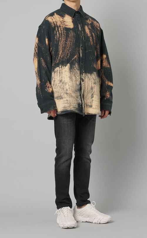 ウォッシュブリーチビッグシャツ