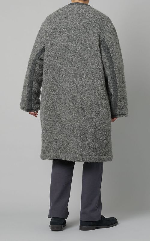 ノーカラーコート