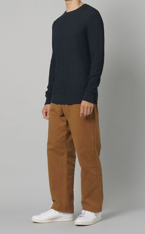 カラーコットンダックパンツ