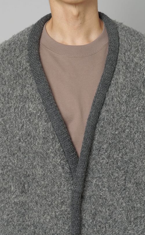 ノーカラーコート