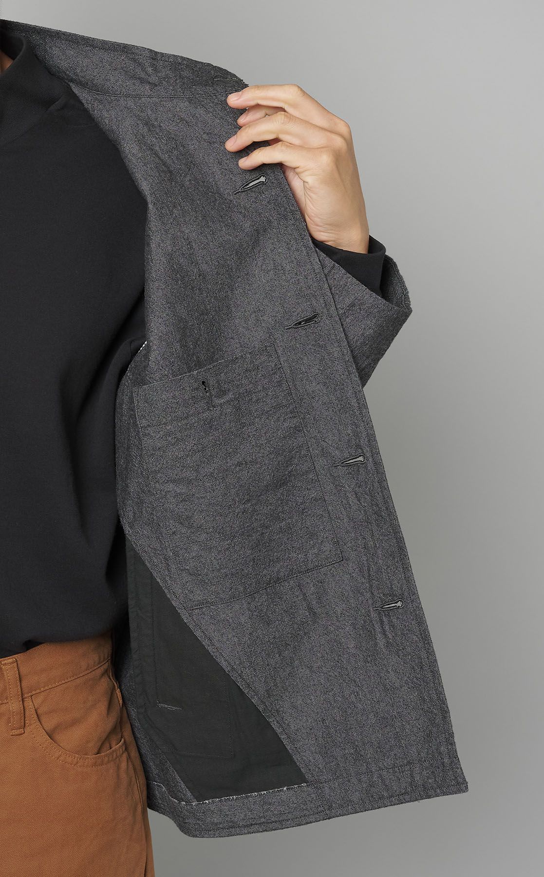 nanamica｜コットンウールマリナージャケット