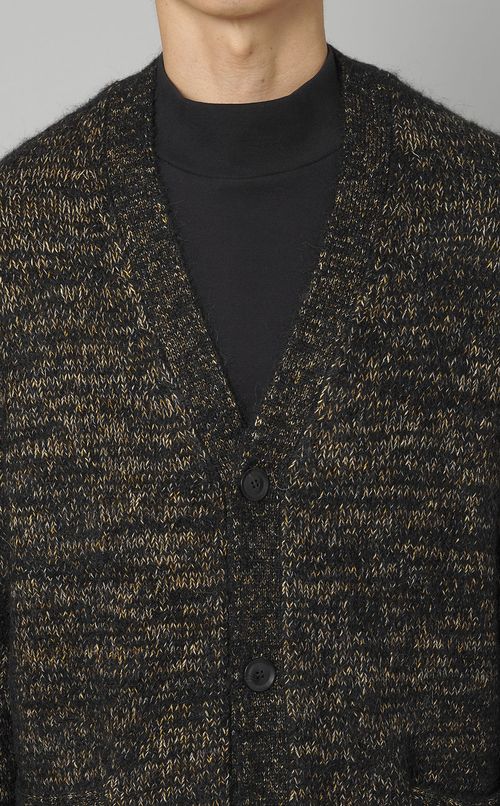 アルパカニットカーディガン