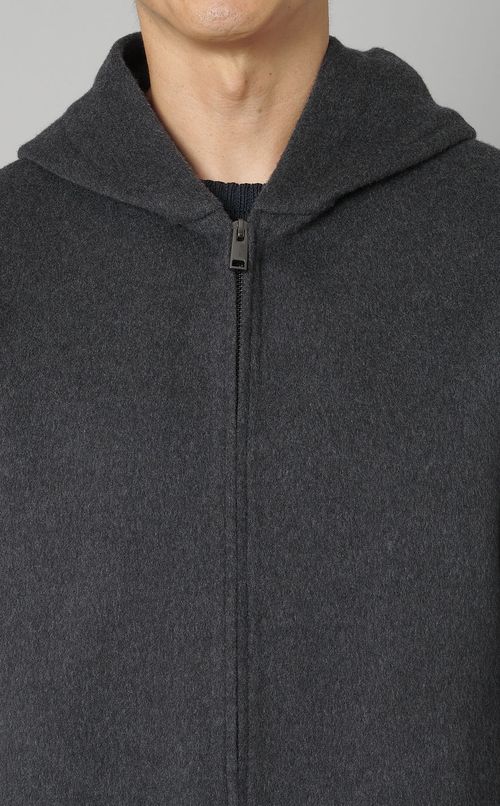 ダブルフェイスフーディコート