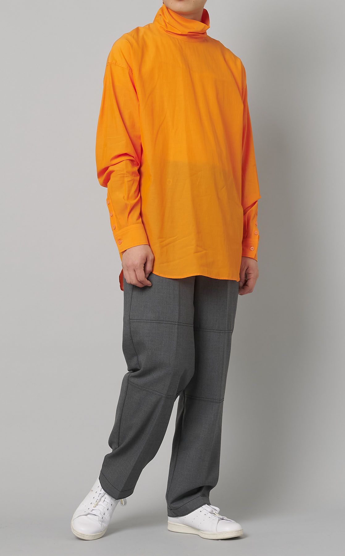 anrealage homme｜ハイネックシャツ