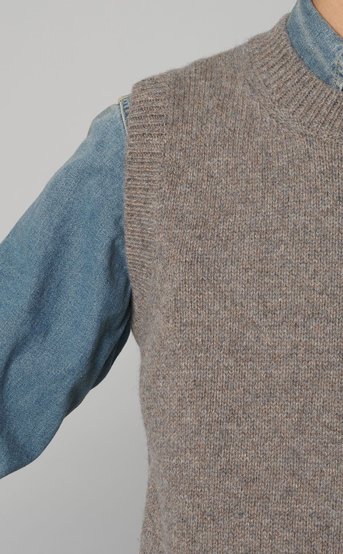 Maison Margiela｜シェットランドクルーネックニットベスト