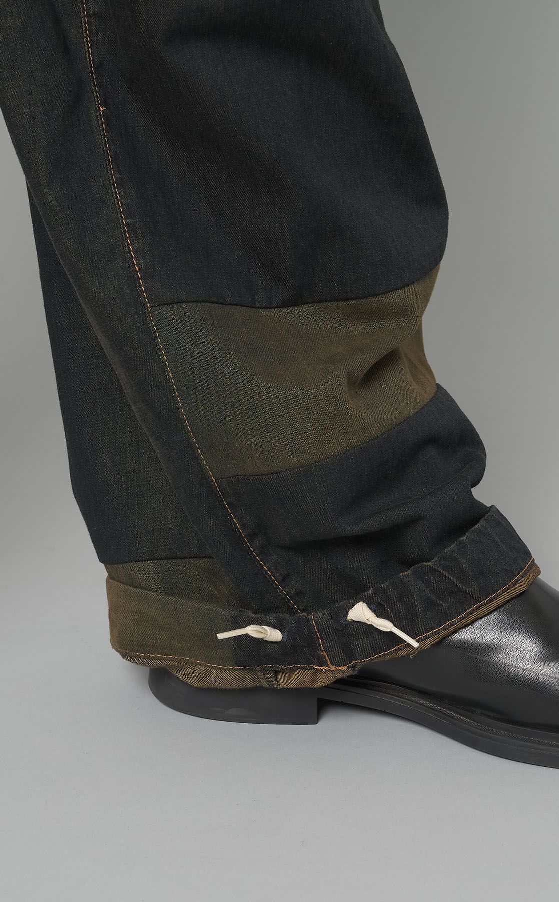 MIHARA YASUHIRO パッチワーク デニムパンツ Maison MIHARA YASUHIRO 25-26AW スタジアムジャンパー パッチ