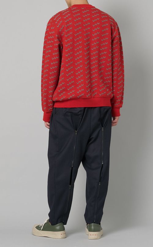 バードアイニットプルオーバー