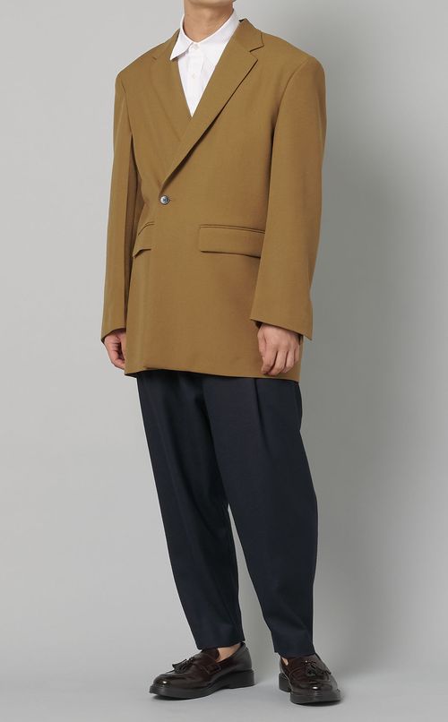 ウールツイルテーラードジャケット