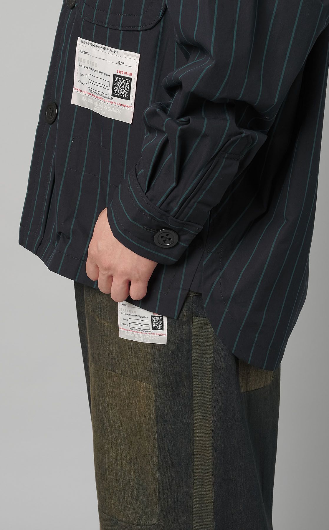 Maison MIHARA YASUHIRO｜ストライプシャツ