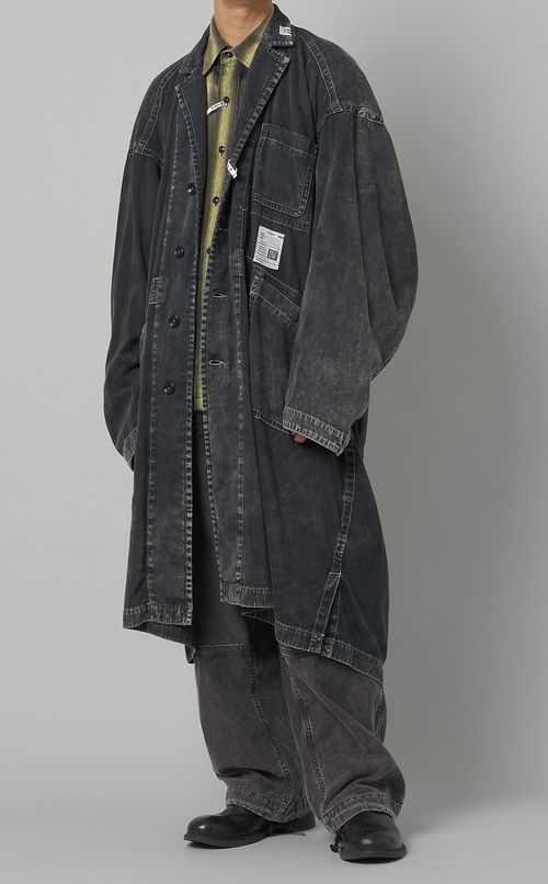 コットンサテンカーゴトラウザーズ