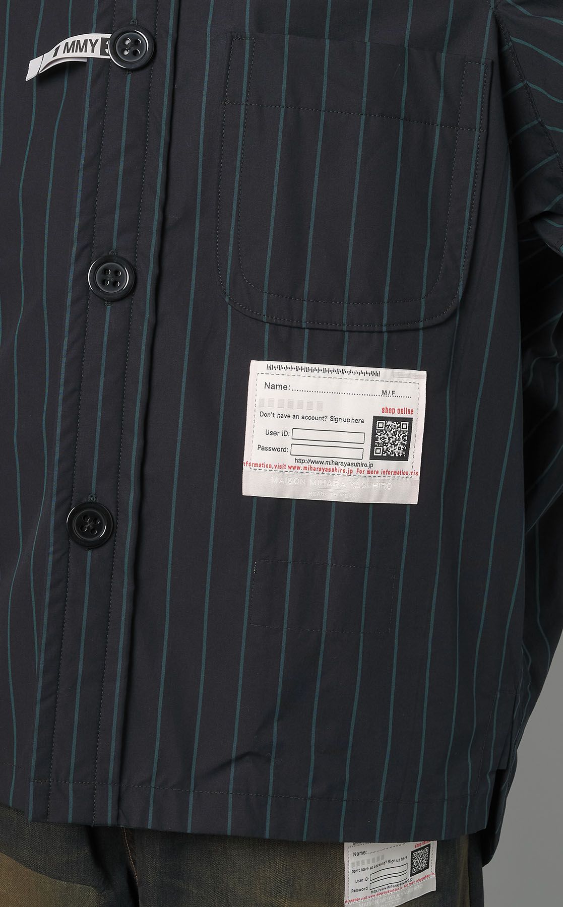 Maison MIHARA YASUHIRO｜ストライプシャツ