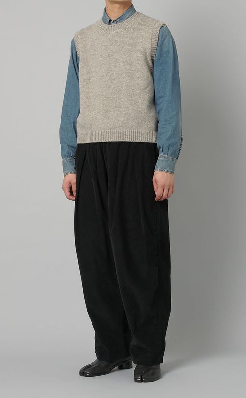 デニムロングスリーブシャツ