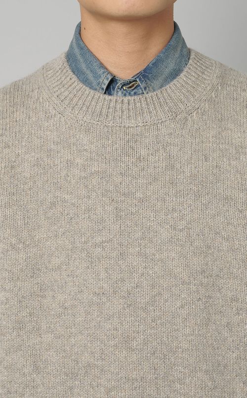 シェットランドクルーネックニットベスト