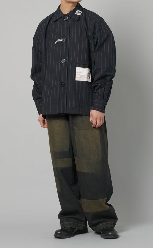 パッチワークジーンズ