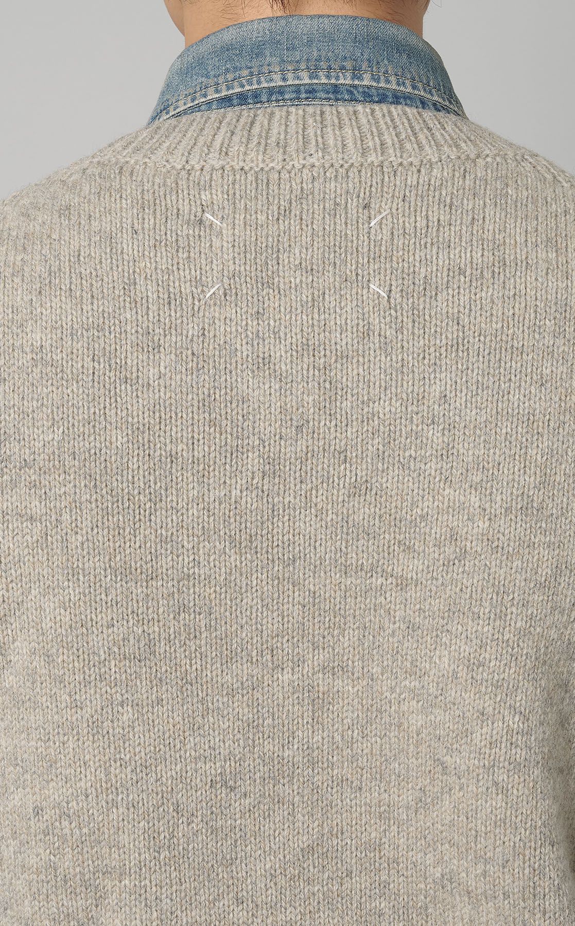 Maison Margiela｜シェットランドクルーネックニットベスト