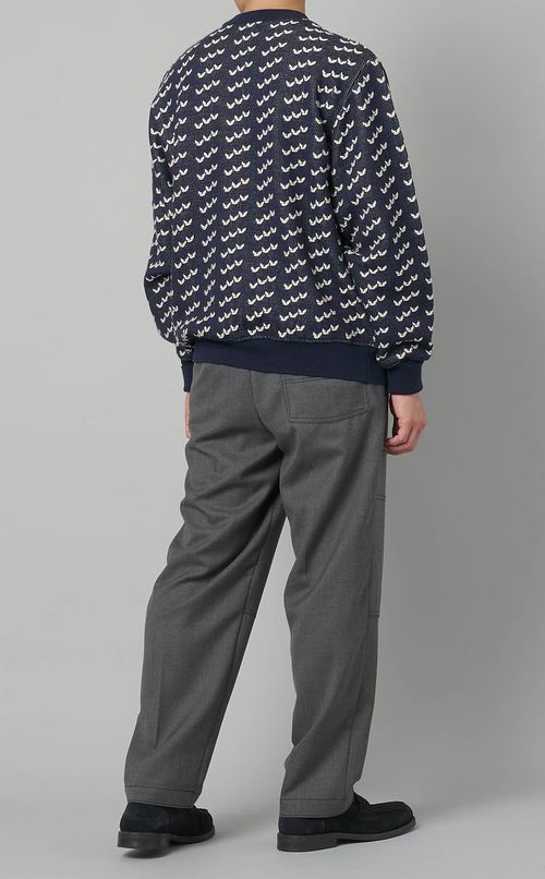 バードアイニットプルオーバー