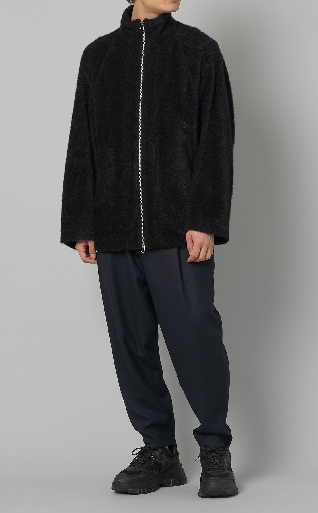 08sircus｜マイクロファーテリートラックジャケット