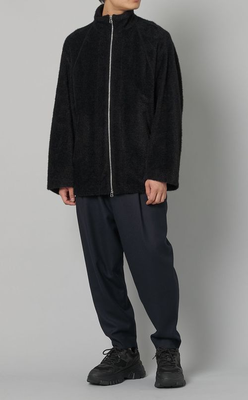 マイクロファーテリートラックジャケット