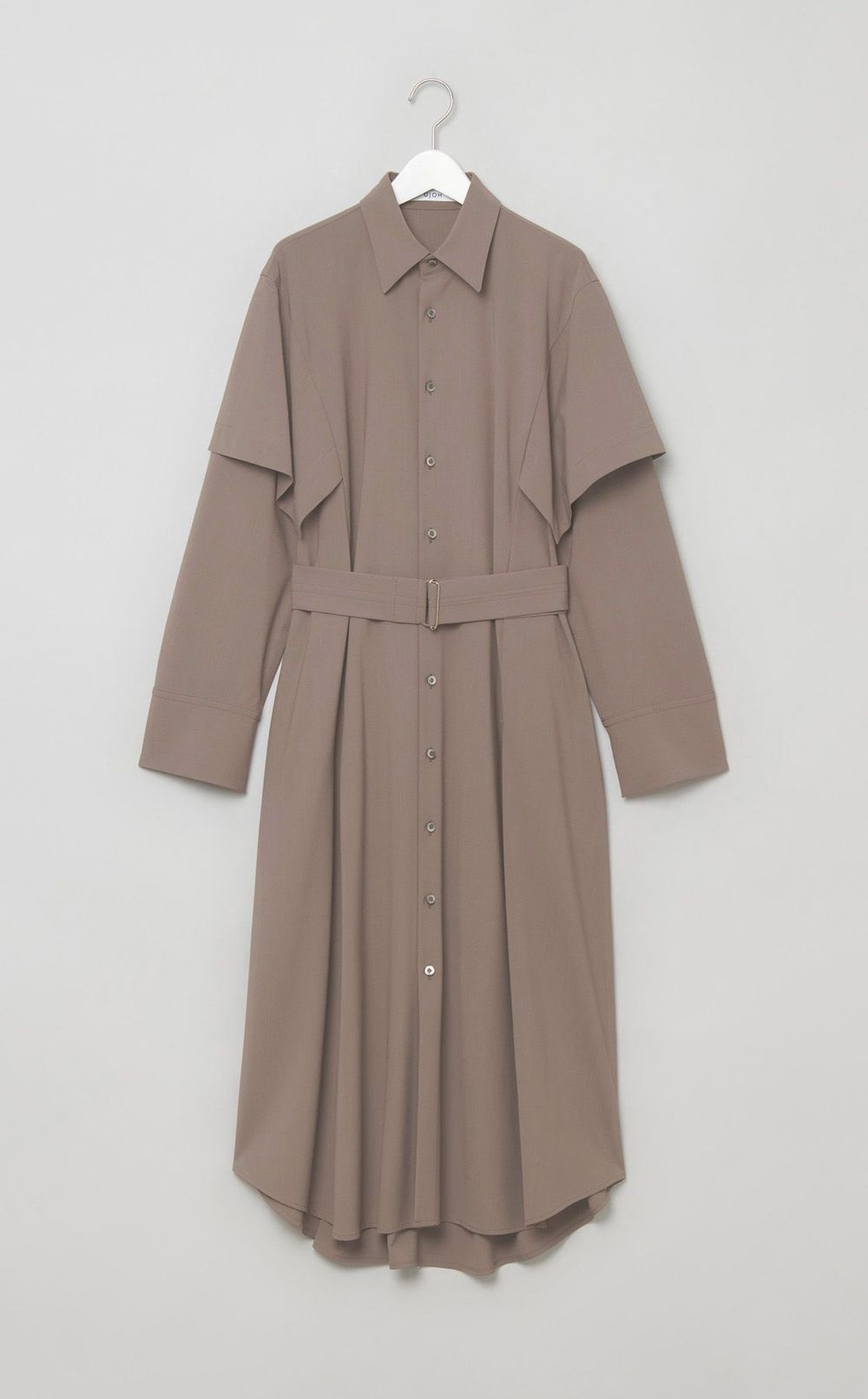 ハンカチーフスリーブワンピース