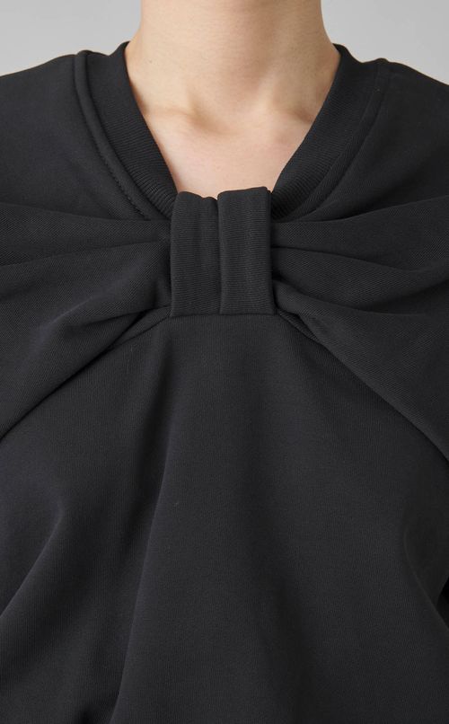 リボンドレープカットプルオーバー