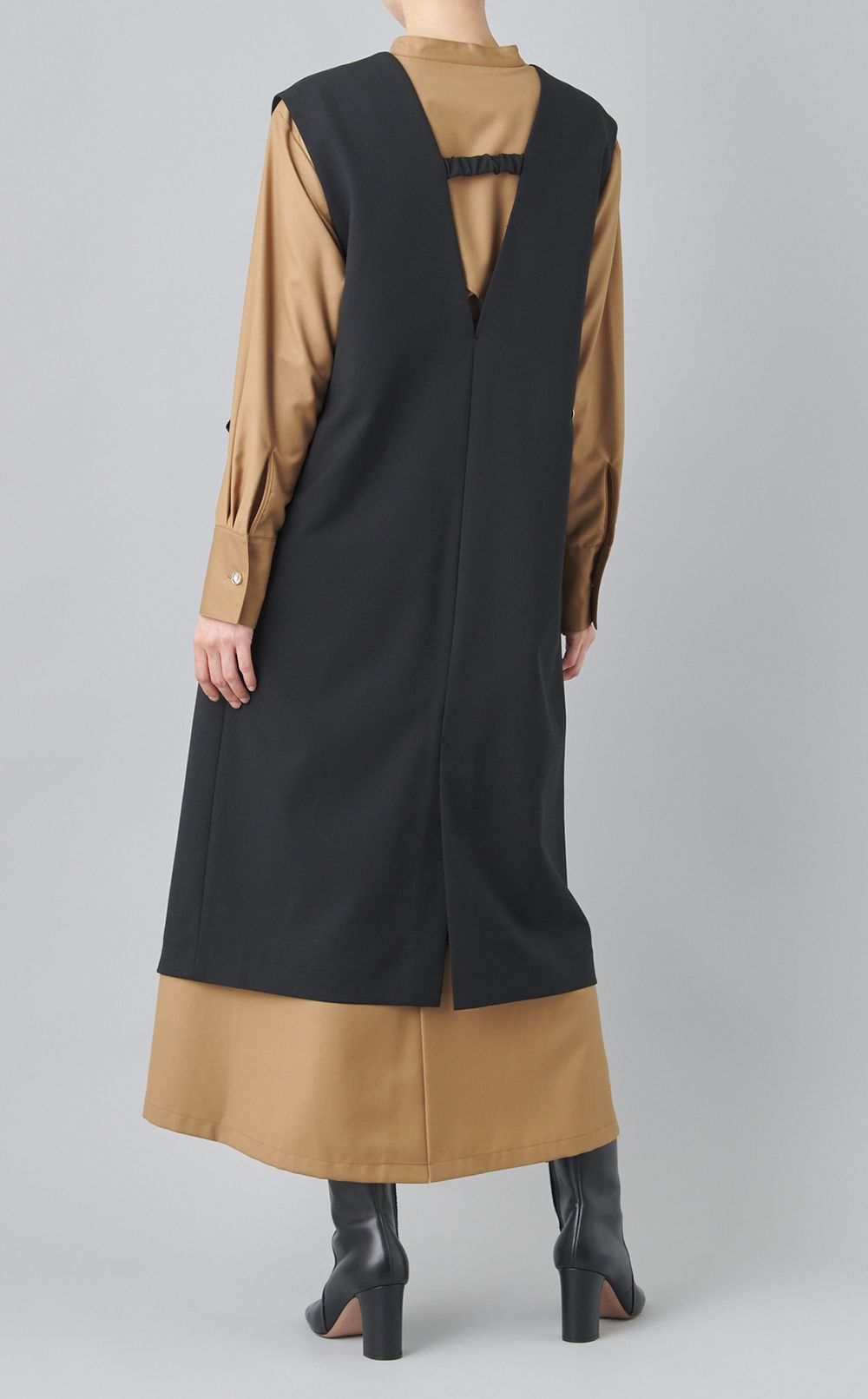 リボンベストワンピース