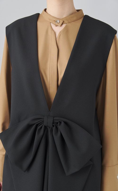 リボンベストワンピース